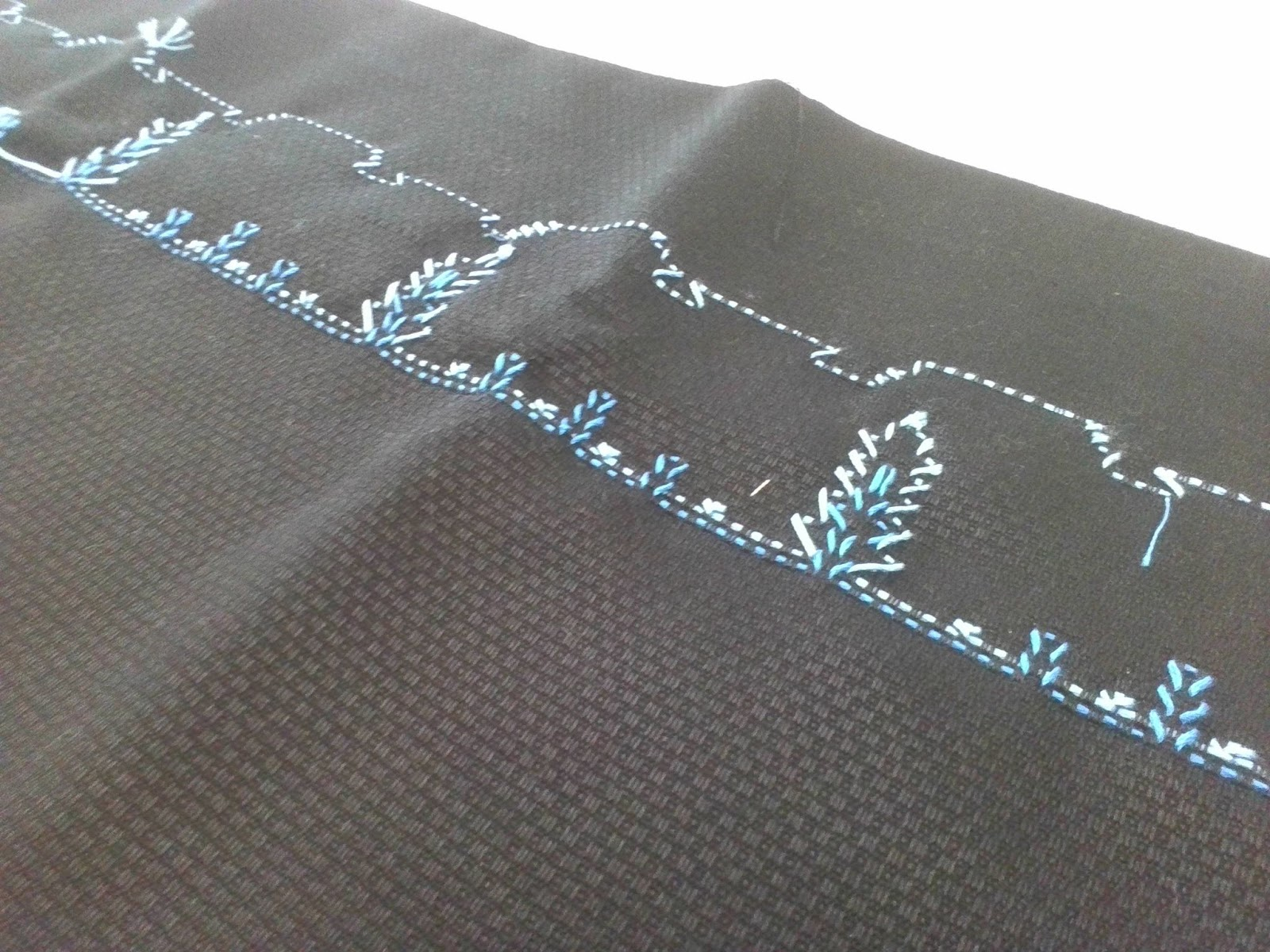 スウェーデン刺繍②